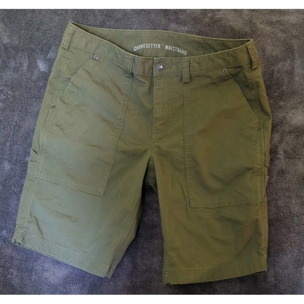 Duluth Curb Setter Waistband Women's Shorts Cargo Size 14